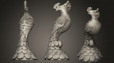 3D model Phoenix Ornament (STL)